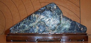 Scholar's Rock - Laoshan Green Stone