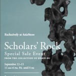 Scholar\'s Rock Sale Event at Asia Society Museum from Kemin Hu Collection